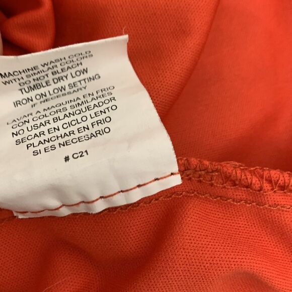 AUW XL Ivory Lace Bra Stretchy Top Spaghetti Strap Leather Belt Handkerchief Hem - Picture 10 of 11